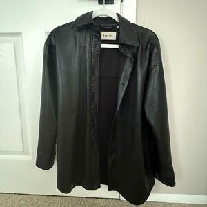 Aritiza Pelli Shirt Jacket sz 2XS